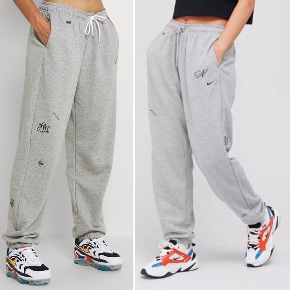 Nike Pants - Nike NSW Icon Clash Fleece Jogger Pant Heather Grey Size L NWT